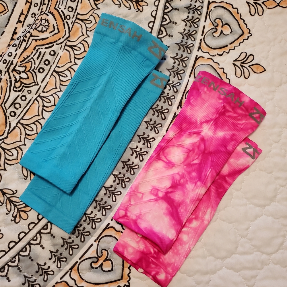 Zensah athletic compression leg warmers